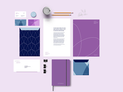 Foxhall branding brand identity branding design logo stationery