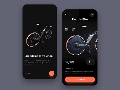 Bicycle Store App app bicycle bicycle store app ecommerce mobile product design shop typogaphy ui ux