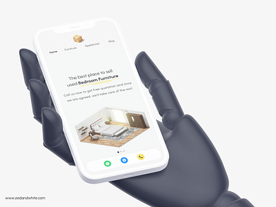 Household buyers landing page