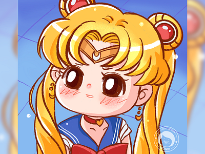 sailormoonredraw illustration ipad 品牌 插图 的photoshop