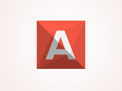 A Letter a letter alphabet icon logo