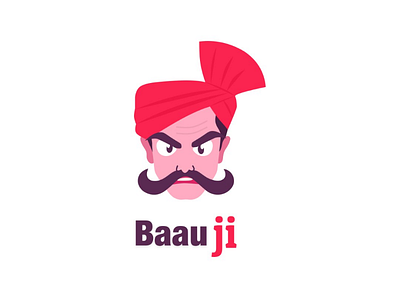 Character design 2d character character design colors flat graphic illustrations india man rajasthan style