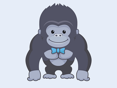 gorilla character logo