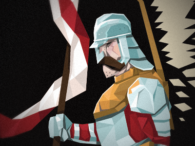 hussar WIP armor flag hussar illustration vector wings