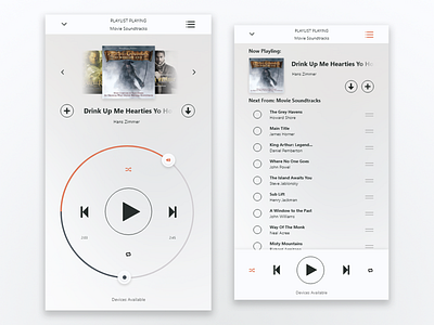 Daily UI - Media player 008 app branding dailyui design media mediaplayer player uxui