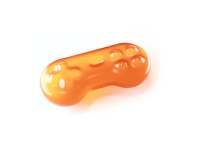 jelly gamepad 3d 3d art design icon illustration web