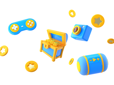 pingo 3d 3d art app cinema4d design icon illustration physical render web