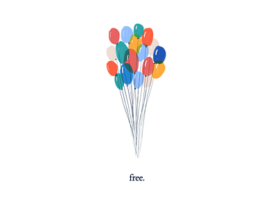 free adobexd art balloon color dailyui design drawing dribble free freedom illustration ui uidesign uiux uiux design uiuxdesign ux uxdesign