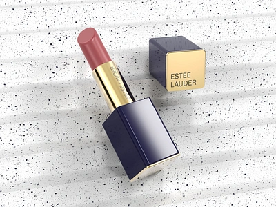 Estee Lauder Lipstick 3d 3ddesigner 3dmodel 3dmodeling beauty brand branding cosmetics design illustration industrial designer keyshot logo makeup modeling packaging product productdesigner rendering rhinoceros