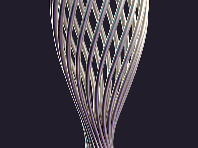 twist 3d 3dmodeling art design designer keyshot minimal modeling parametric product rendering rhinoceros