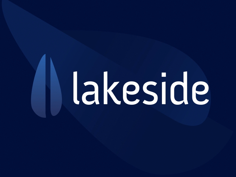 Lakeside Brand Update animated animation blue branding design graphic design logo subtle team
