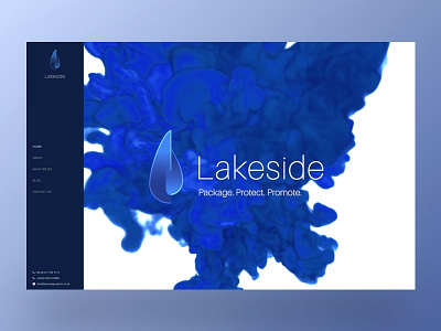 Lakeside Homepage Design animation branding design graphic design graphics logo ui user experience user interface ux video web design