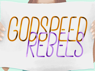 Godspeed, Rebels godspeed rebels lettering monoline star wars type typography