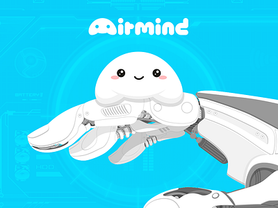 Airmind air mind artificial intelligence brain cute