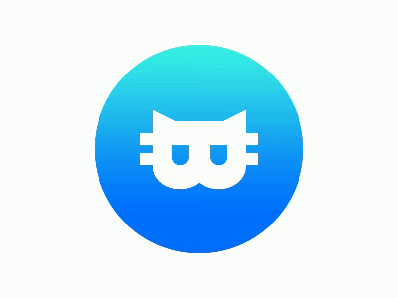 Bitcat animation bit cat bitcoin block chain cat cute logo