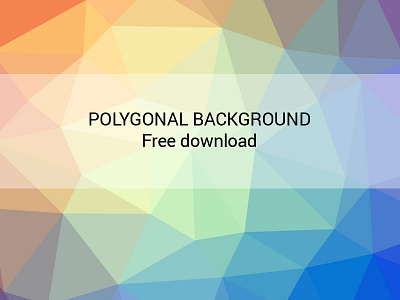 Polygonal Preview background download free polygonal