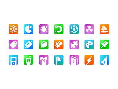 Avatars 2 avatars folders glyphs icons shapes