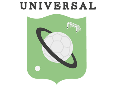 Torneouniversaldribble brand geometeric logo