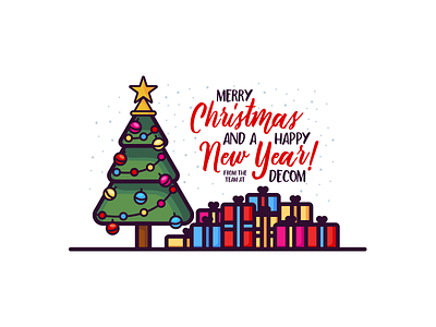 Merry Christmas and a Happy New Year! christmas decom gifts happy holidays merry new tree year