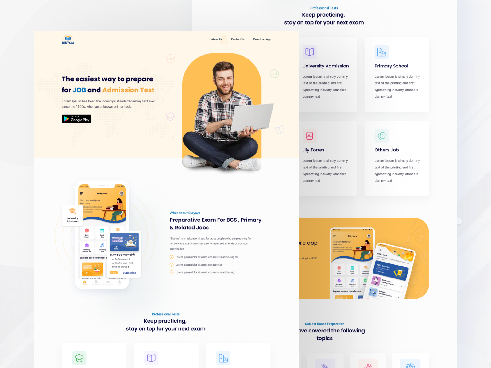 An eLearning platform by Shad Khan UI/UX on Dribbble