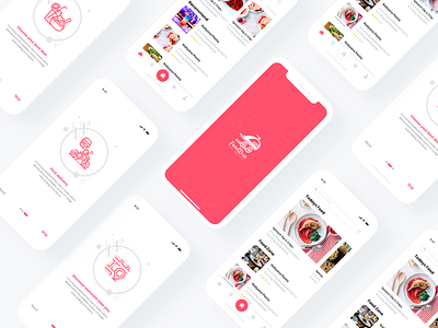 Foodbuy UI Kit android apps creative design food food and beverage food app ios kit mobile apps new online delivery online ordaring resturant saad khan ui uikit ux