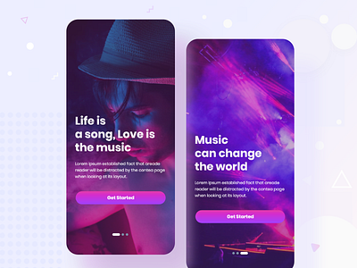 Music App Splash Screen. android creative designer freelancer ios minimal. mobile apps music app music player saad khan saadkhanuiux screen splash ui ux