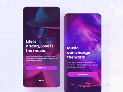 Music App Splash Screen.