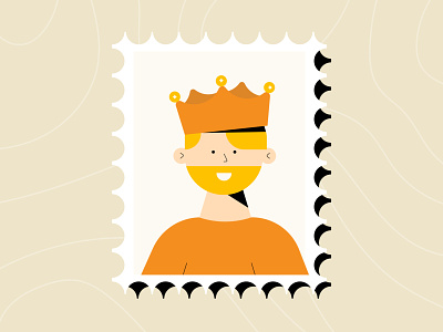 Koning Willem-Alexander 2d alexander character crown flatdesign kindsday king koning male orange willem