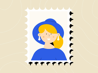 Maxima 2d dutch flatdesign hat illustration kingsday koningin koningsdag maxima queen