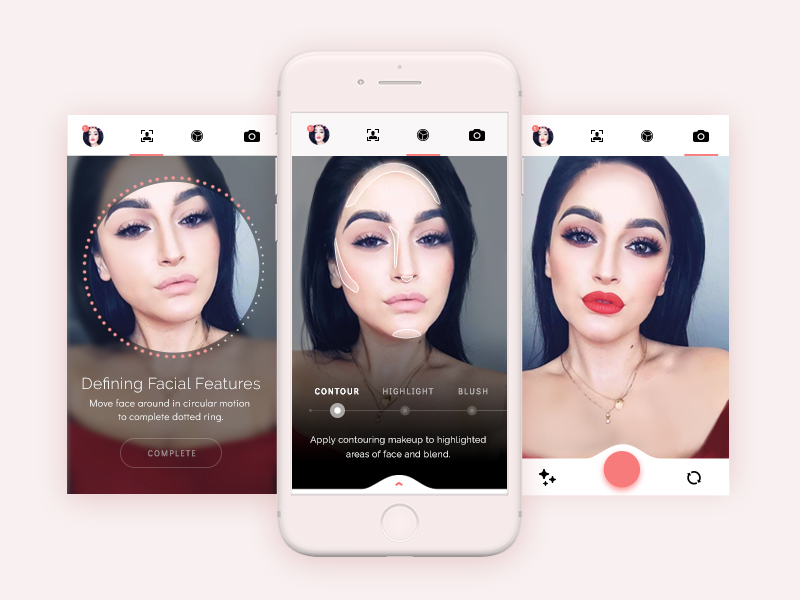 Beauty App by Alexandra Katehis on Dribbble
