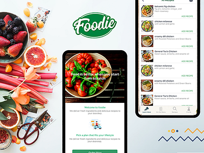 Online Food Ordering App food app food ordering app graphic design order food online ui