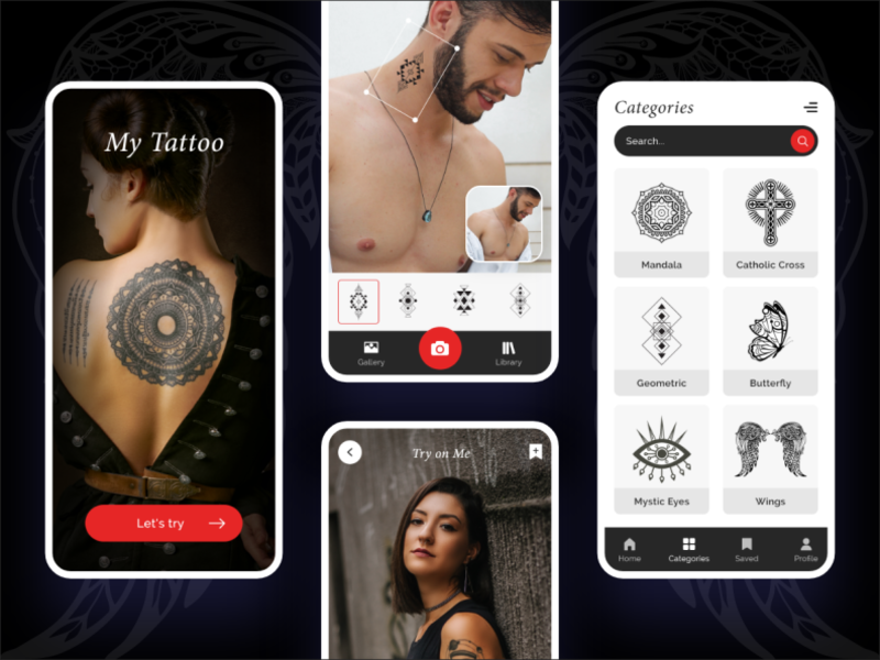 Best Virtual Tattoo App for iPhone Add Tattoos to Pictures  PERFECT