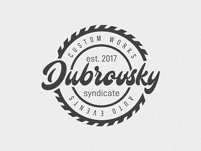 Dubrovsky Logo Concept logo logotype minimal simple