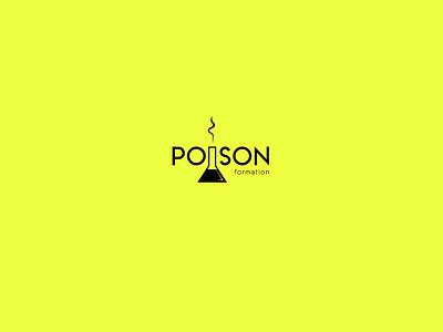 Poison Formation Logo design geometric illustration logo logo 2d logo design minimal poster simple