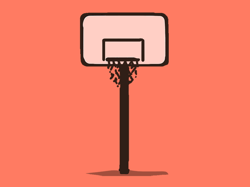 Dunkadillo 2d animation armadillo basketball cell frame hoops photoshop swish