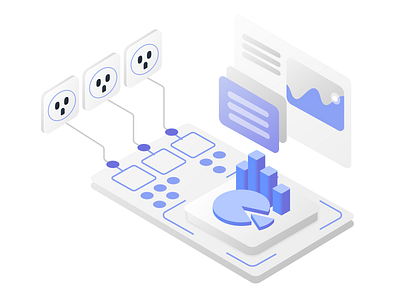 Sapient - Machine learning analytics analytics brand color scheme illustration machine learning plug load socket software system ui design