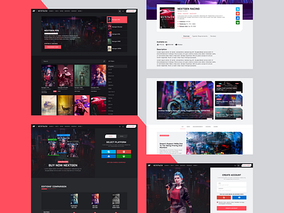 Nextgen - Game Website Template