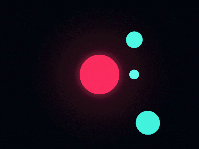 Orbital Motion aftereffects animated gif animation concept dark design figma infinite loop minimal motion vector