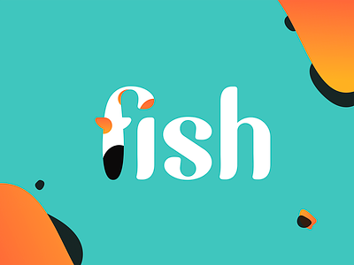 Fish: Branding animal animal logo branding caligraphy fish fish logo identity lettering portuguese agency type