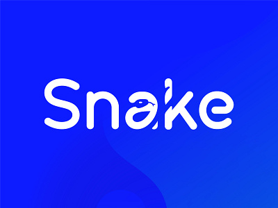 Snake: Branding branding identity lettering logo negative space negative space logo snake snake logo type wrapped