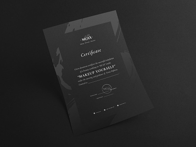 MUAX: Completion certificate