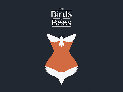 The Birds and The Bees bees birds conceptual creative design digital illustration the birds and the bees