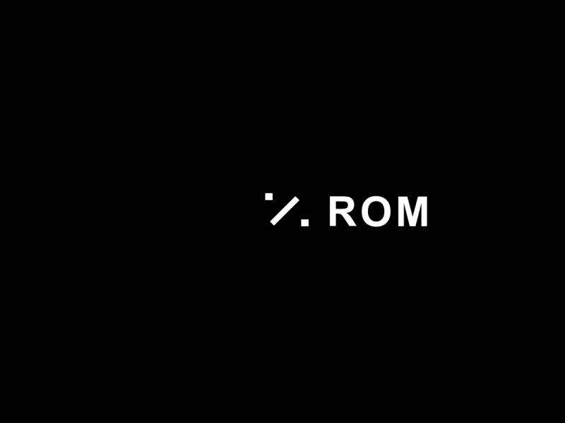 XXMONOKROM LOGO ANIMATION animation artwork black branding logo motion motion graphics white