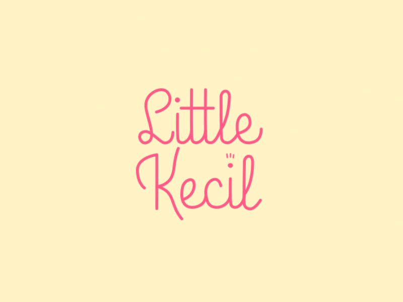 Little Kecil Logo Animation animation artwork branding graphic design logo motion graphics