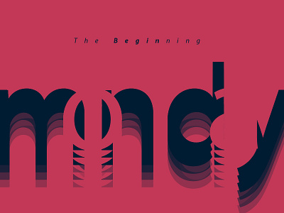 Mon(Beginning)Day artwork campaign conceptart graphic design illustration visual