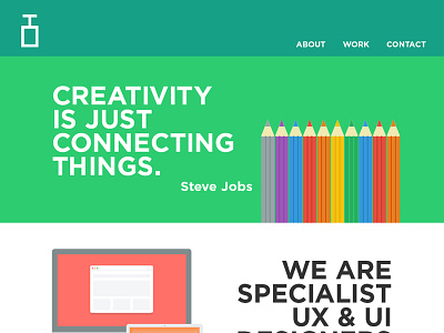 Explosive Brands website design flat ui graphic design user experience user interface web design website