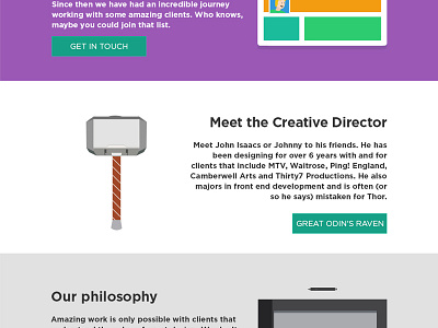 Explosive Brands Site About design flat design flat ui graphic design site design user experience user interface website