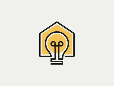 LightHouse Alternative bulb electric home house light light bulb light house lightbulb lighthouse logo