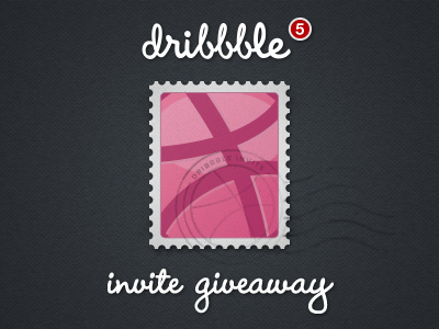 Dribbble Invite dribbble dribbble invite invite postage stamp stamp