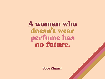 Perfume Quote chanel coco chanel perfume perfumery quote quote design quotes scent smell women